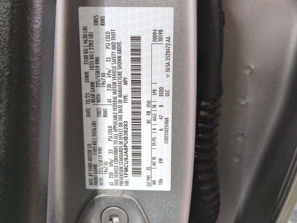 2023 Ford Escape Platinum