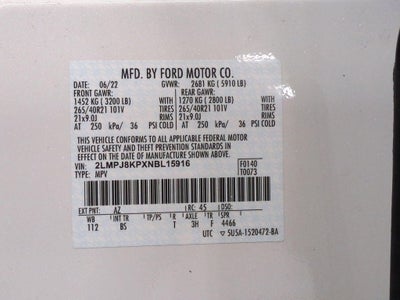 2022 Lincoln Nautilus Reserve