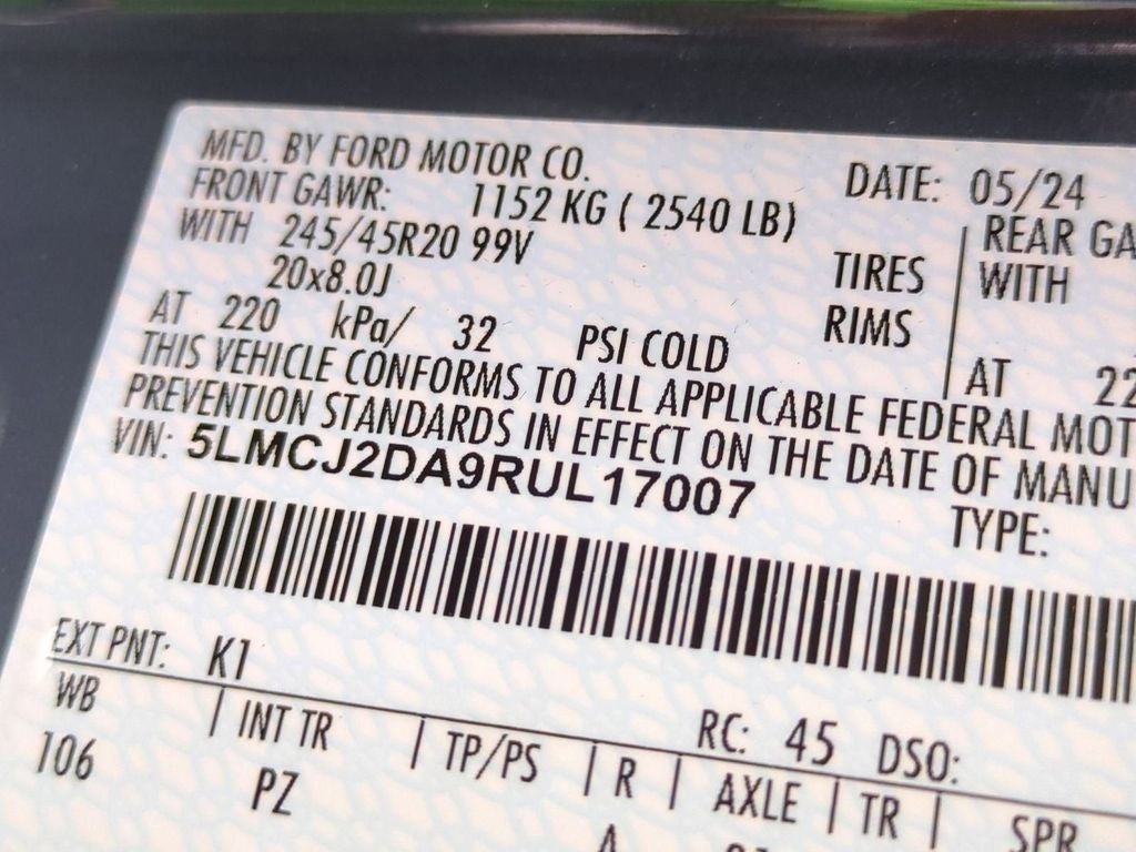 2024 Lincoln Corsair Reserve