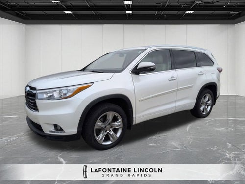 2015 Toyota Highlander Limited Platinum V6