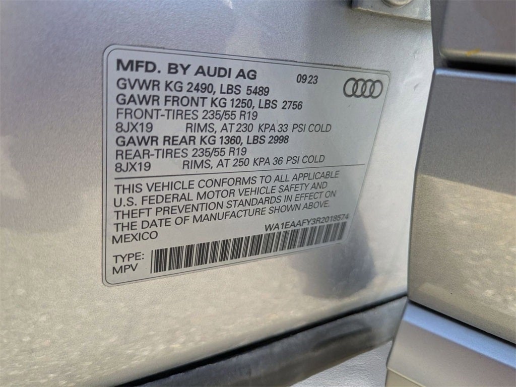 2024 Audi Q5 45 S line Premium Plus quattro