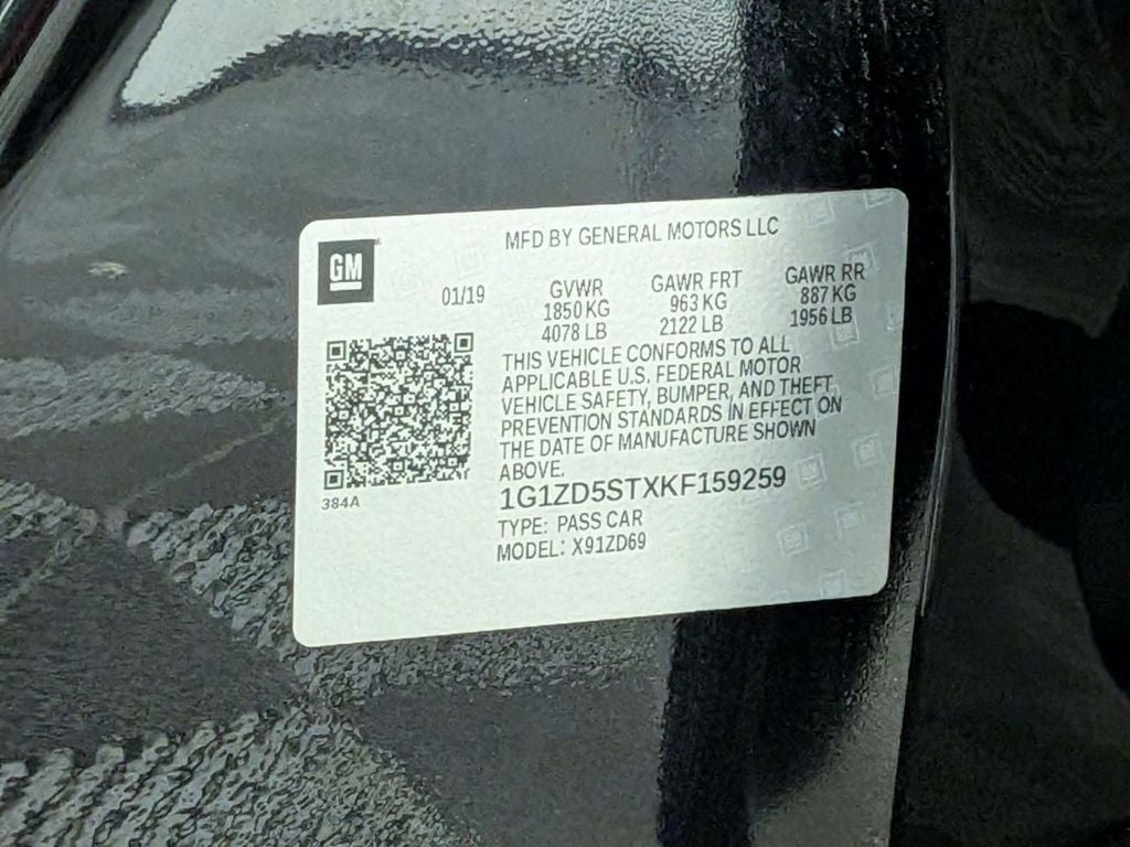 2019 Chevrolet Malibu LT