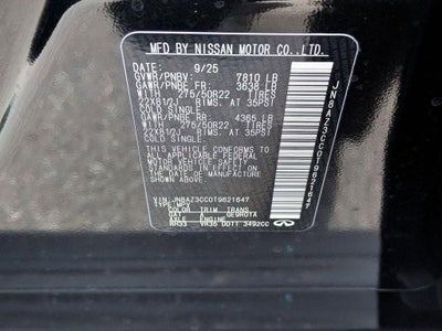 2026 INFINITI QX80 AUTOGRAPH