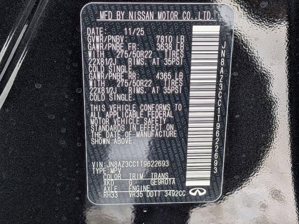 2026 INFINITI QX80 AUTOGRAPH