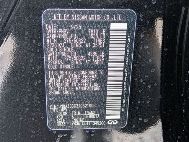 2026 INFINITI QX80 AUTOGRAPH