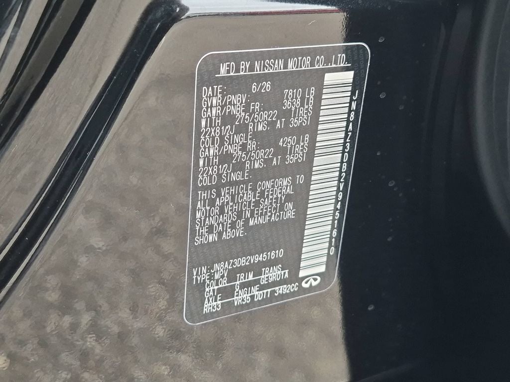 2027 INFINITI QX80 SPORT