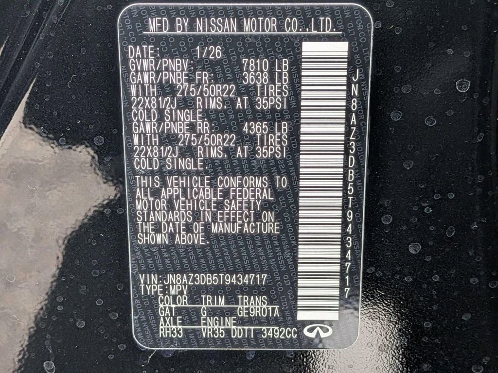 2026 INFINITI QX80 SPORT