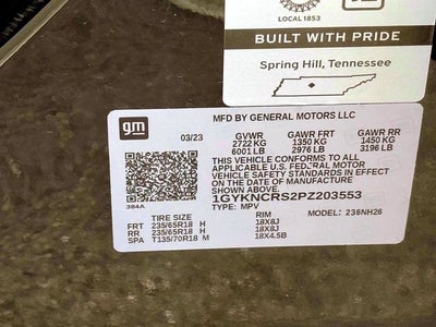 2023 Cadillac XT5 FWD Premium Luxury