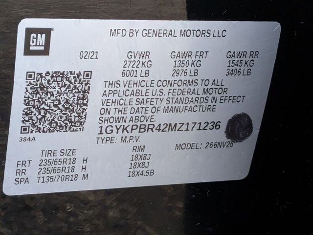 2021 Cadillac XT6 AWD Luxury