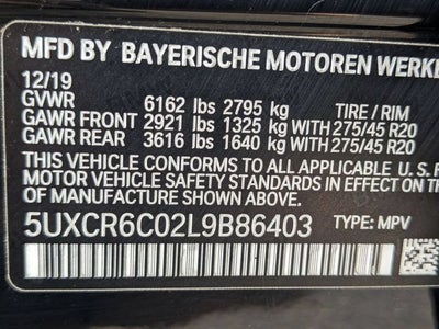 2020 BMW X5 xDrive40i