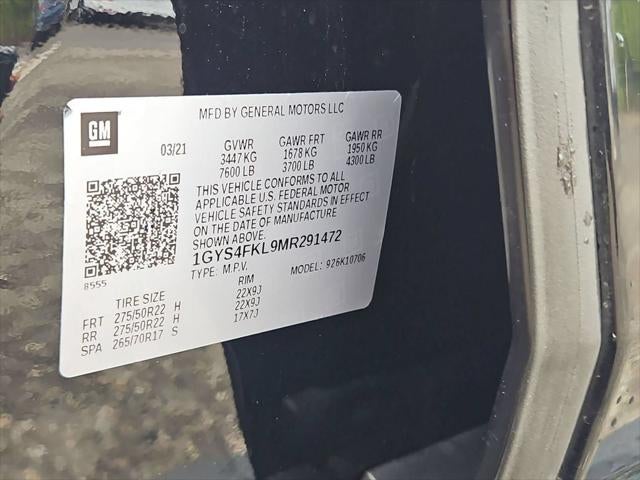 2021 Cadillac Escalade 4WD Sport