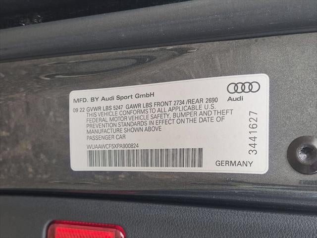 2023 Audi RS 5 Sportback TFSI quattro Tiptronic