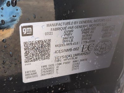 2021 Cadillac Escalade Premium Luxury