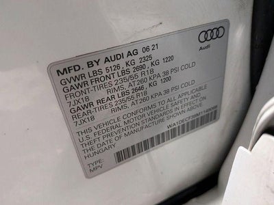 2021 Audi Q3 Premium S Line quattro