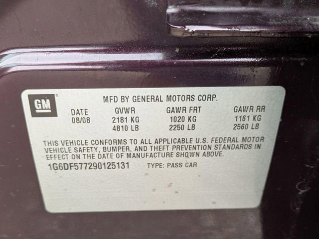 2009 Cadillac CTS RWD w/1SA