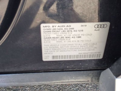 2019 Audi Q5 45 Premium