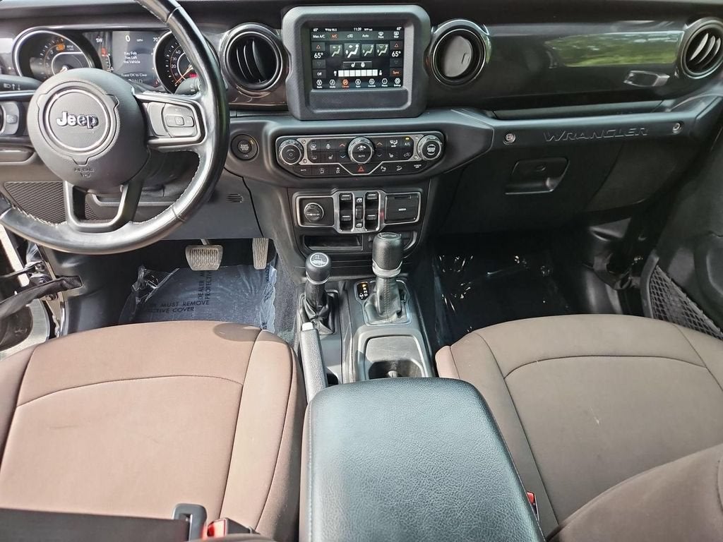 2020 Jeep Wrangler Unlimited Black and Tan 4x4