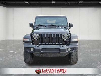 2020 Jeep Wrangler Unlimited Black and Tan 4x4