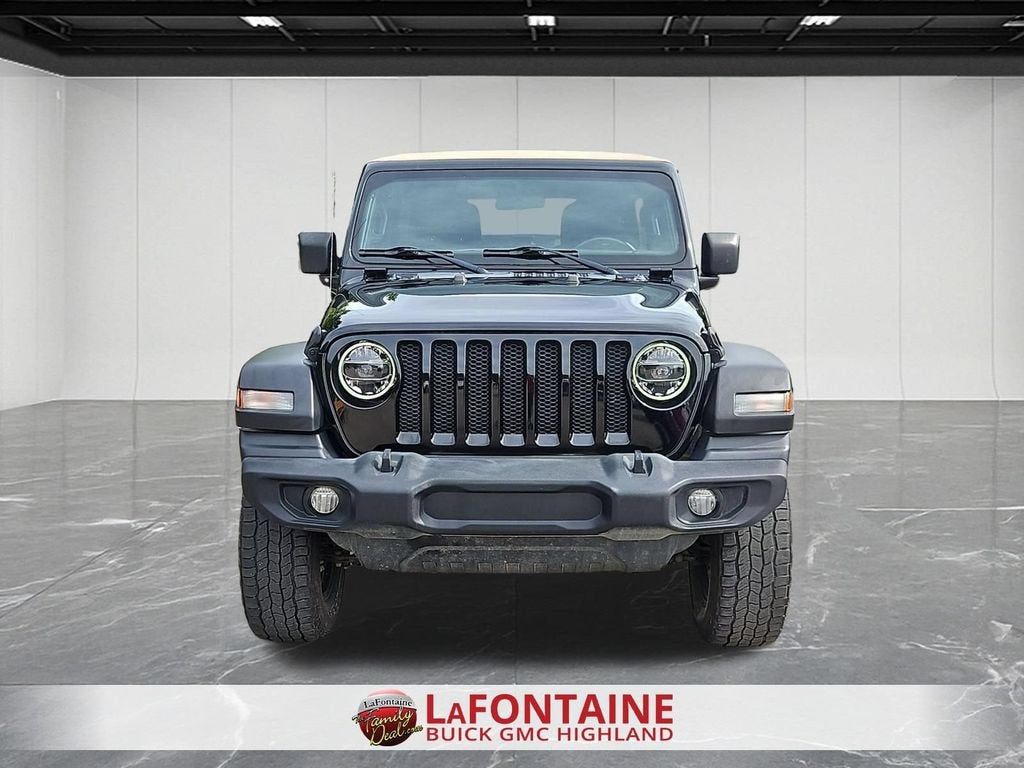 2020 Jeep Wrangler Unlimited Black and Tan 4x4