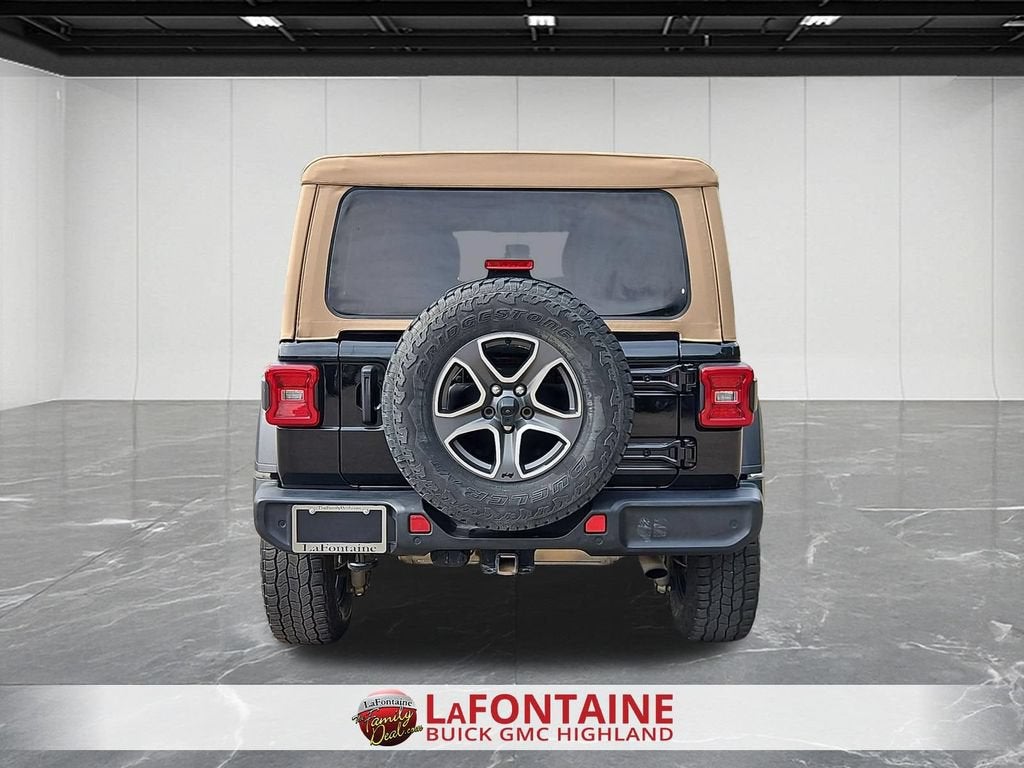 2020 Jeep Wrangler Unlimited Black and Tan 4x4