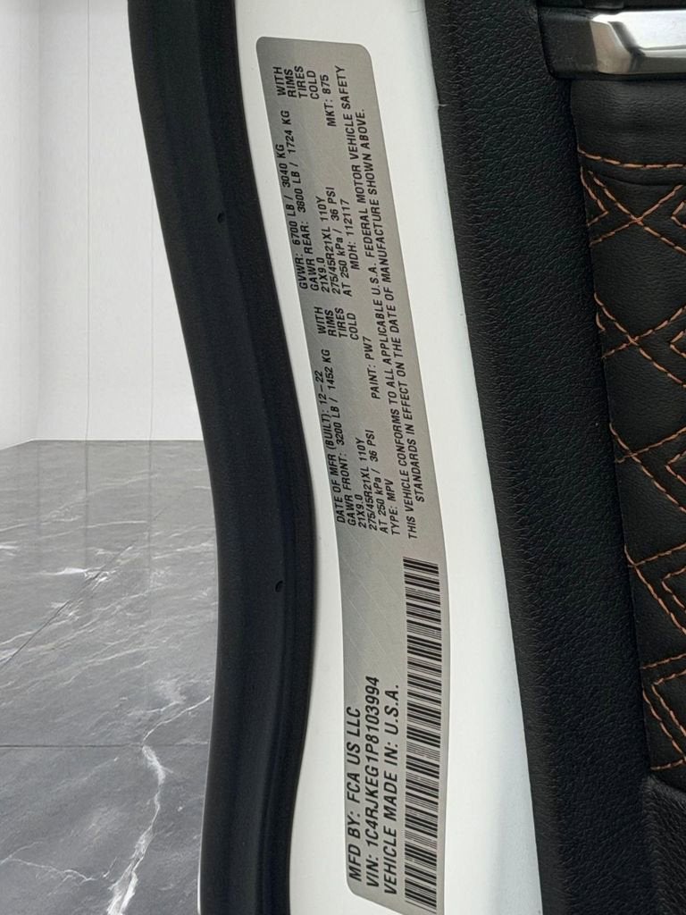 2023 Jeep Grand Cherokee L Summit 4x4