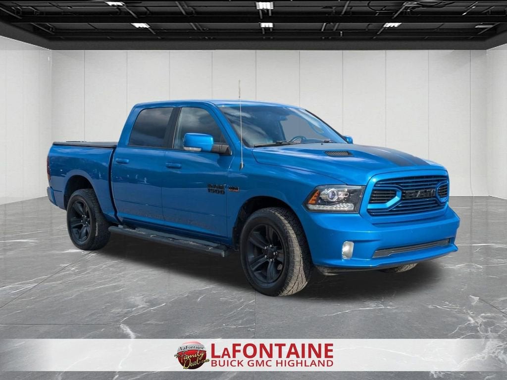 2018 RAM 1500 Sport Crew Cab 4x4 5'7" Box
