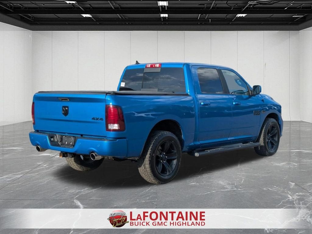 2018 RAM 1500 Sport Crew Cab 4x4 5'7" Box