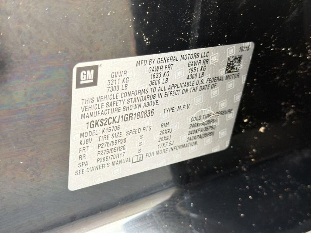 2016 GMC Yukon Denali