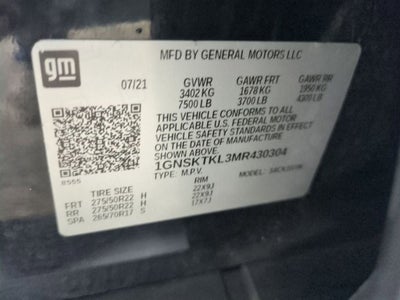 2021 Chevrolet Tahoe High Country