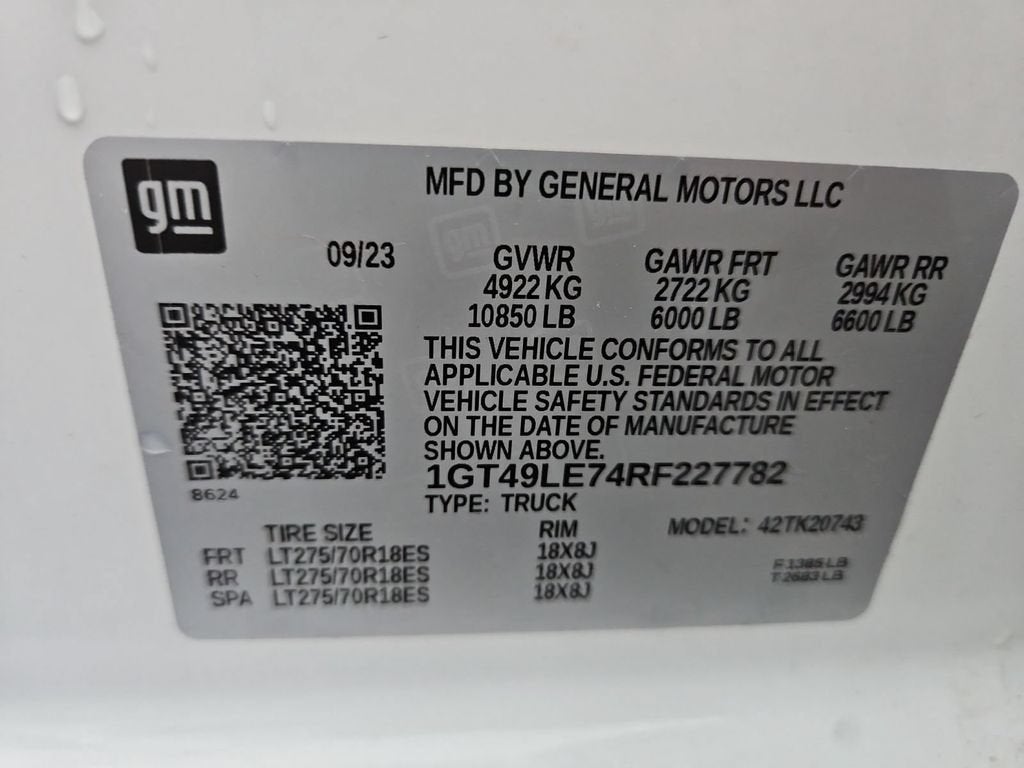 2024 GMC Sierra 2500 HD Pro