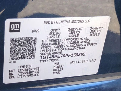 2023 GMC Sierra 2500 HD AT4