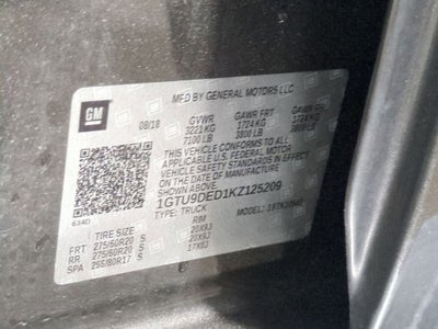 2019 GMC Sierra 1500 SLT