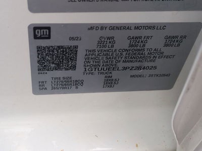 2023 GMC Sierra 1500 AT4