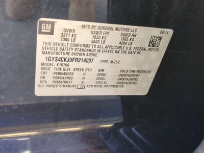 2015 Cadillac Escalade Premium