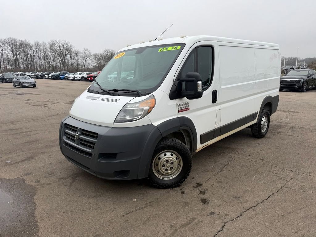 2017 RAM ProMaster 1500 Cargo Van Low Roof 136" WB
