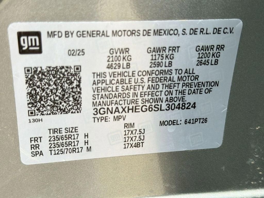 2025 Chevrolet Equinox LT