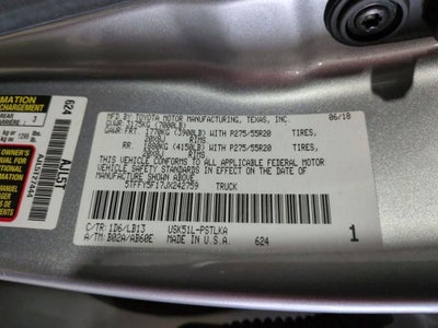 2018 Toyota Tundra Limited 5.7L V8