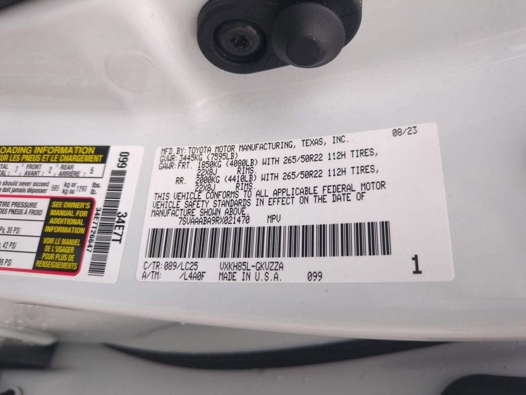 2024 Toyota Sequoia Capstone