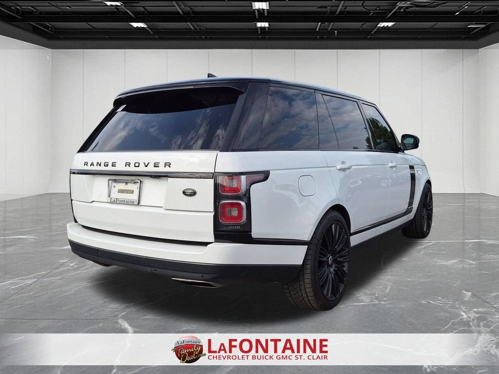 2018 Land Rover Range Rover 4DR SUV V8 SC LWB
