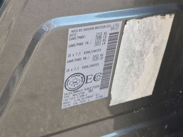 2018 INFINITI QX60 4DR AWD