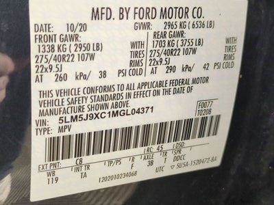 2021 Lincoln Aviator Black Label