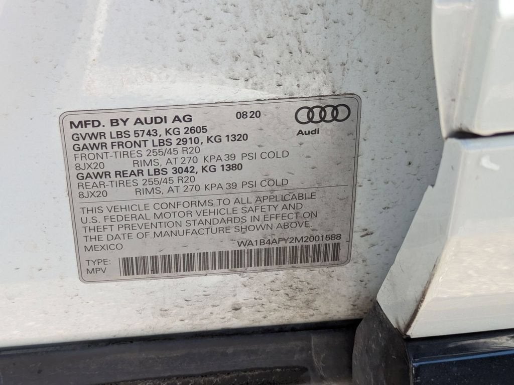 2021 Audi SQ5 Premium Plus TFSI quattro Tiptronic