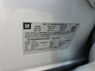 2017 Cadillac XT5 Base