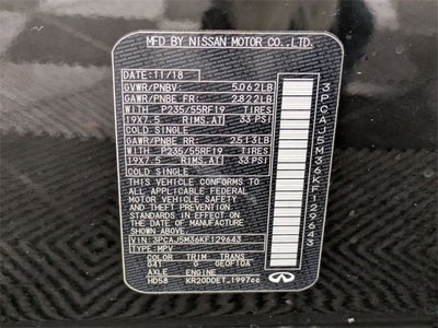 2019 INFINITI QX50 LUXE