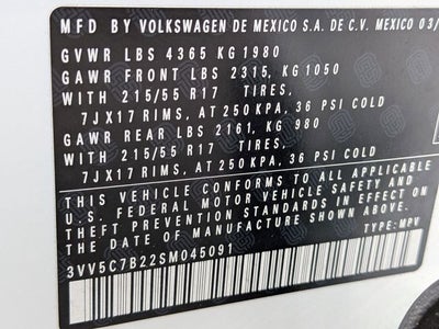 2025 Volkswagen Taos 1.5T S