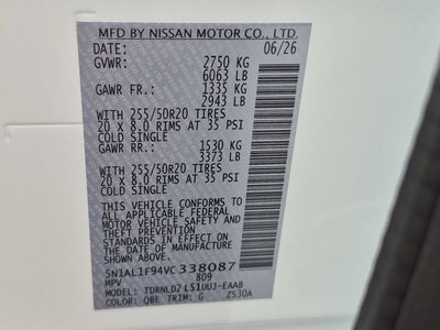 2027 INFINITI QX60 SPORT