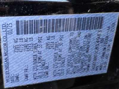 2025 Nissan Rogue SV