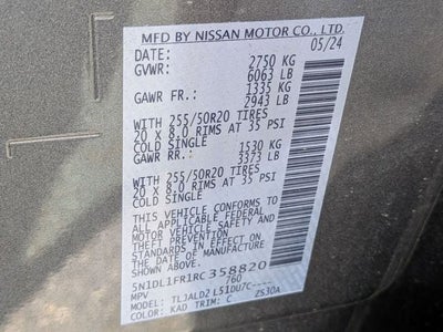 2024 INFINITI QX60 LUXE