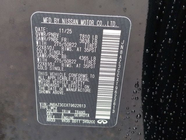 2026 INFINITI QX80 AUTOGRAPH