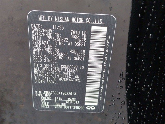 2026 INFINITI QX80 AUTOGRAPH